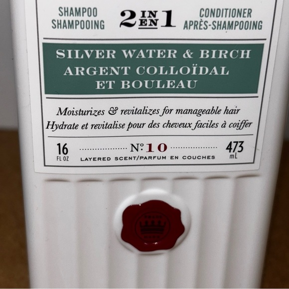 5/$25 Cremo Silver Water & Birch 2-in-1 Shampoo and Conditioner - Picture 3 of 5
